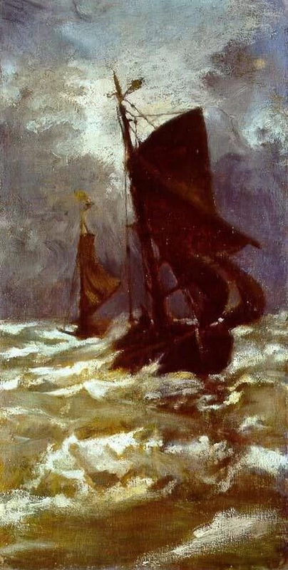 Nella tempesta - Collezione Civica, Noale, Venezia